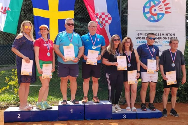 Dva srebra i dvije bronce: Veliki uspjeh zabočkog Crossminton Cluba na Remetinec Openu