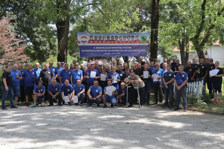 U Lepoglavi održan Memorijalni sportski turnir u spomen na poginule branitelje