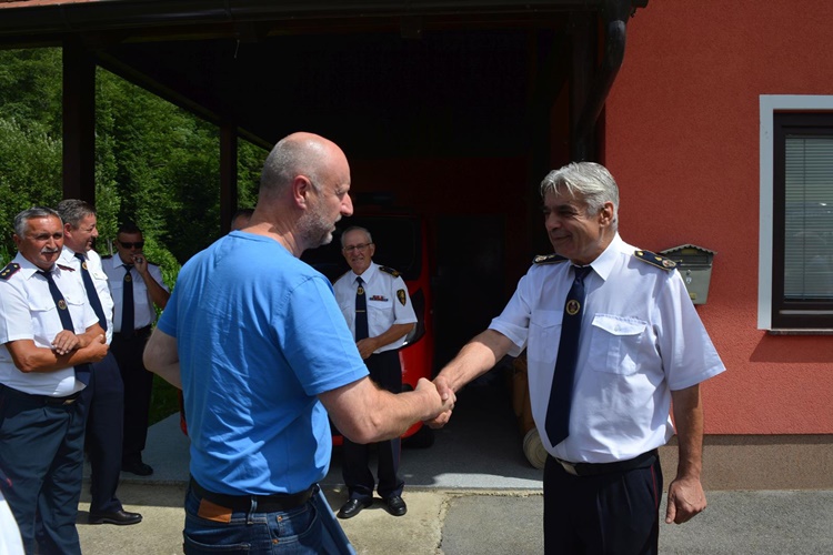 U Zagorje stiglo najviše vatrogasno priznanje, župan Kolar čestitao Ivici Glasu: Priznanje je došlo u prave ruke!