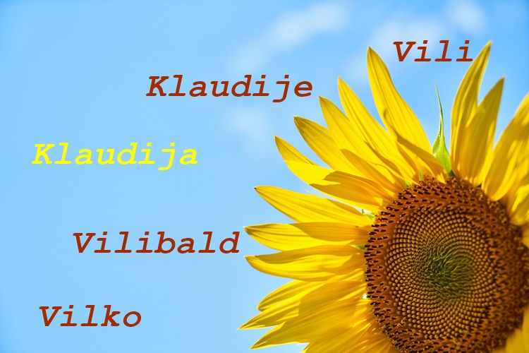 Ovo su današnji godovnjaci! Nek' im je sretan imendan!
