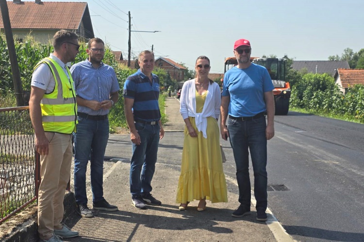 U Varaždinskoj ulici u Zlataru radovi se bliže kraju, obišao ih župan Kolar