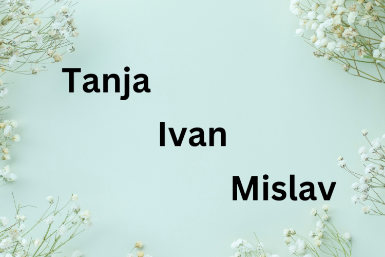 Današnji slavljenici su Ivan, Mislav i Tanja. Sretan im imendan!