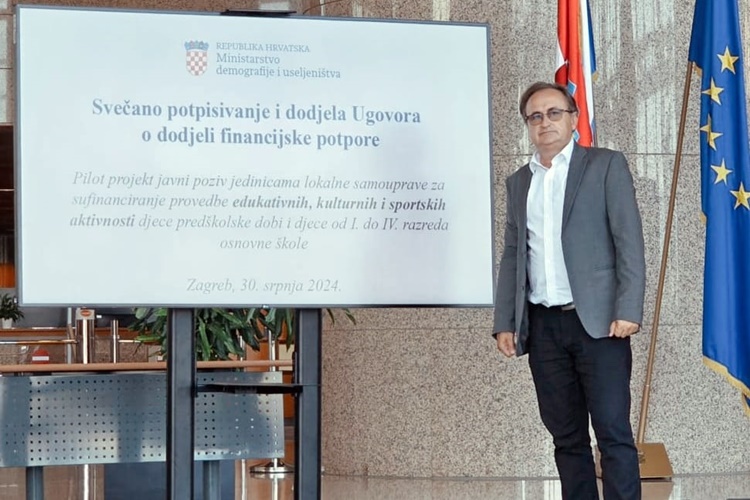 Gradu Ludbregu za pilot projekt odobreno 30 tisuća eura, ugovor potpisao gradonačelnik Bilić