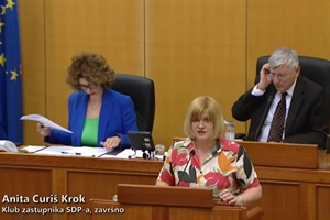 Anita Curiš Krok (SDP) najaktivnija saborska zastupnica iz III. izborne jedinice!