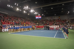 Varaždinska Arena domaćin je susreta Hrvatske i Litve u Svjetskoj skupini i Davis Cup