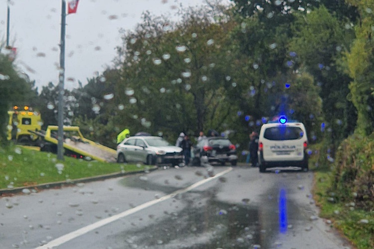 Vozači, oprez! Prometna nesreća u Krapini