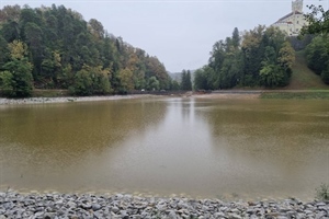 FOTO Prizor kojega smo dugo čekali! Jezero Trakošćan sve je punije, unutra se nalazi 96 tisuća kubika vode!