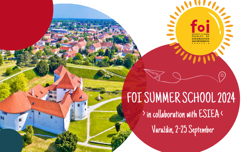 Na Fakultetu organizacije i informatike održava se "FOI Summer school 2024."