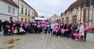 Dan ružičaste vrpce obilježen i u Čakovcu, akciju podržali župan Posavec i gradonačelnica Cividini