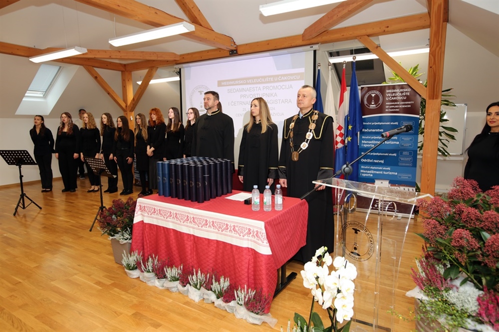 Na Međimurskom veleučilištu održana promocija studenata, svoju diplomu dobilo je 112 prvostupnika i magistara