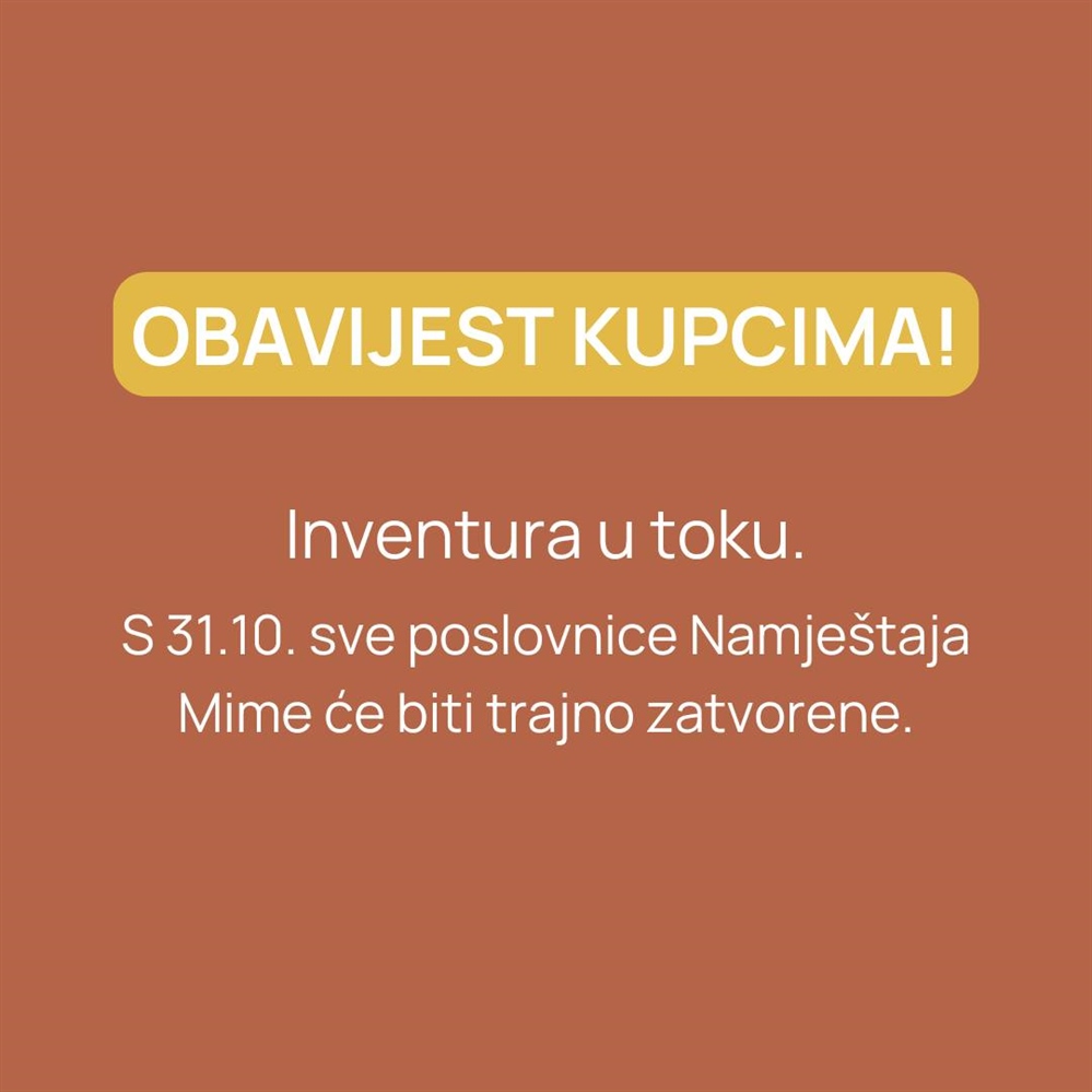 Šok za kupce: Poznata trgovina namještaja trajno zatvara sva vrata 31. listopada!