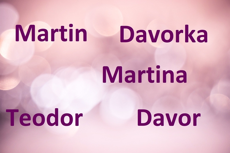 Blagdan Svetog Martina: Imendane slave Martin, Davor, Davorka i Teodor