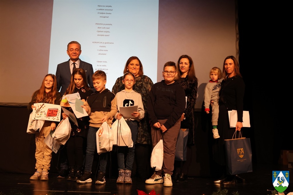 Dodijeljene nagrade za najbolje radove u sklopu natječaja “Moja županija bez korupcije“