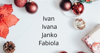 Današnji godovnjaci su Ivan, Janko i Fabiola. Želimo im sve najbolje!