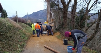 Zbog sanacije klizišta Pečina, zatvorena cesta Gornje Jesenje – Lužani Zagorski