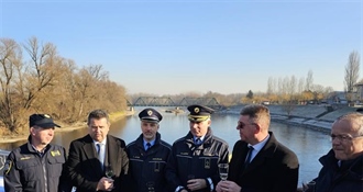 Tradicionalni susret predstavnika policije i lokalnih vlasti kod bivšeg graničnog prijelaza Mursko Središće