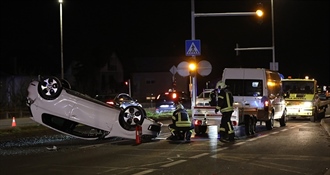 Ovo su detalji nesreće u Turčinu kod Varaždina u kojoj je auto završio na krovu