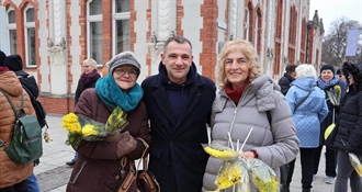 U Čakovcu na važnost čuvanja zdravlja podsjetile prve mimoze -akciji se pridružio i župan Posavec!!!