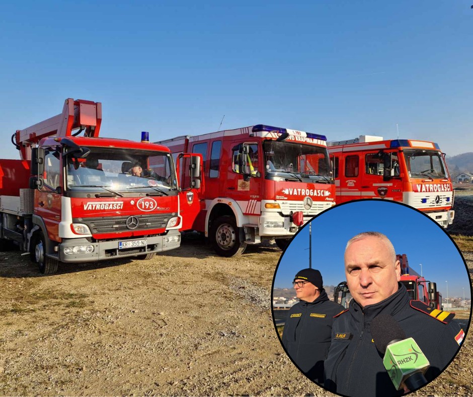 Krapinski vatrogasci spremni za sve intervencije: Nabavili još tri vatrogasna vozila, opremu za gašenje električnih vozila, uskočni jastuk i ostalo