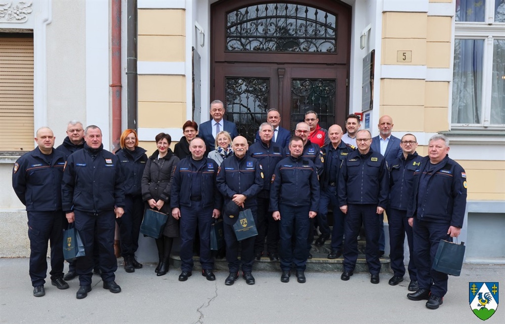 Povodom obilježavanja Dana europskog broja 112: Župan Koren održao prijem za djelatnike Županijskog centra 112 Koprivnica