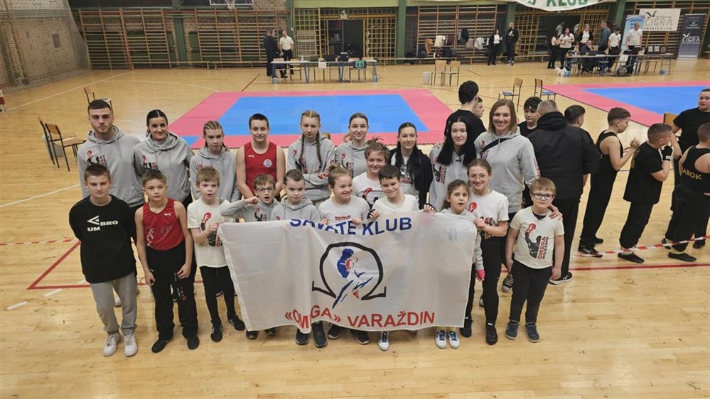 Čak 14 medalja najmlađim boracima Savate i boksačkog kluba Omega Varaždin