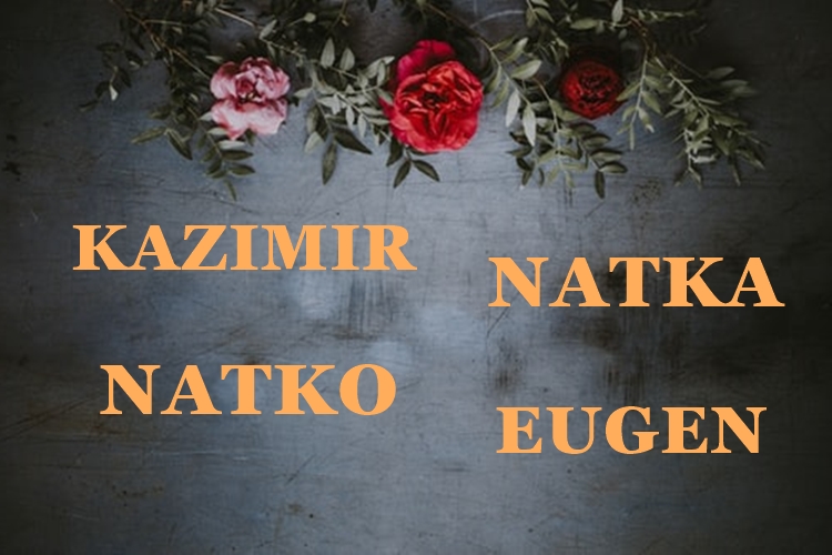 Ovo su današnji godovnjaci - nek' im je sretan njihov dan!