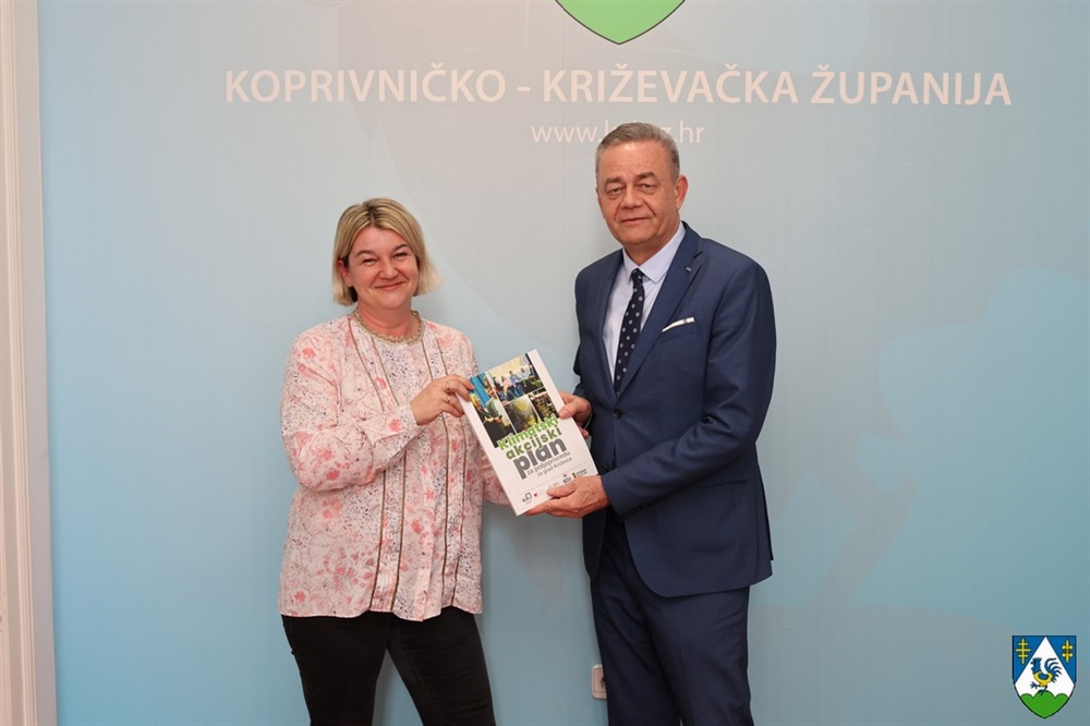 Veleučilište u Križevcima izradilo prvi klimatski akcijski plan za poljoprivredu u Hrvatskoj, uručen je i županu Korenu