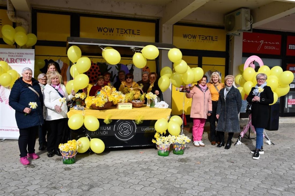 Podsjetnik na značaj prevencije: Dan narcisa obilježen i u Ludbregu