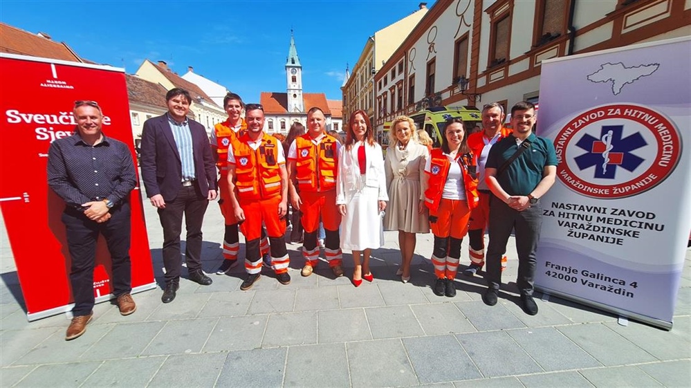 Varaždinska županija obilježila Nacionalni dan hitne medicinske službe: "Svaka minuta je važna"