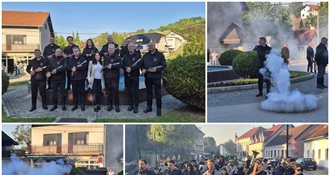 Loborčani prvi na sjeveru Hrvatske obilježili Međunarodni praznik rada uz tradicionalnu budnicu i druženje