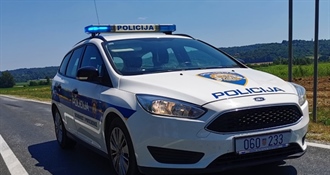 Prometna nesreća na izlazu iz Splita: dvije osobe ozlijeđene