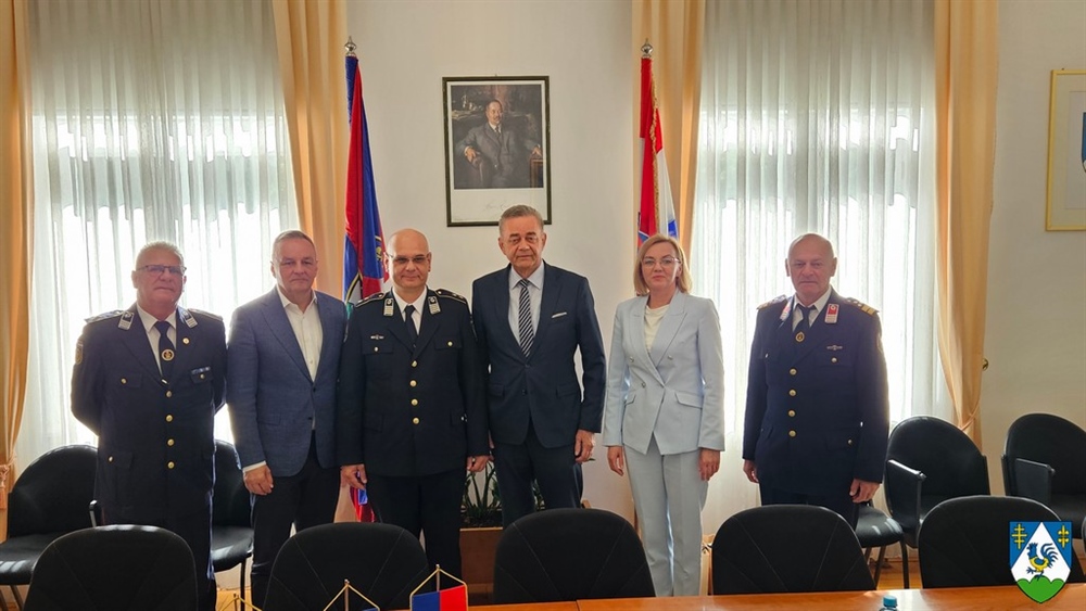 Župan Koren uoči blagdana sv. Florijana i zaštitnika vatrogasaca primio predstavnike Vatrogasne zajednice