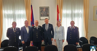 Župan Koren uoči blagdana sv. Florijana i zaštitnika vatrogasaca primio predstavnike Vatrogasne zajednice