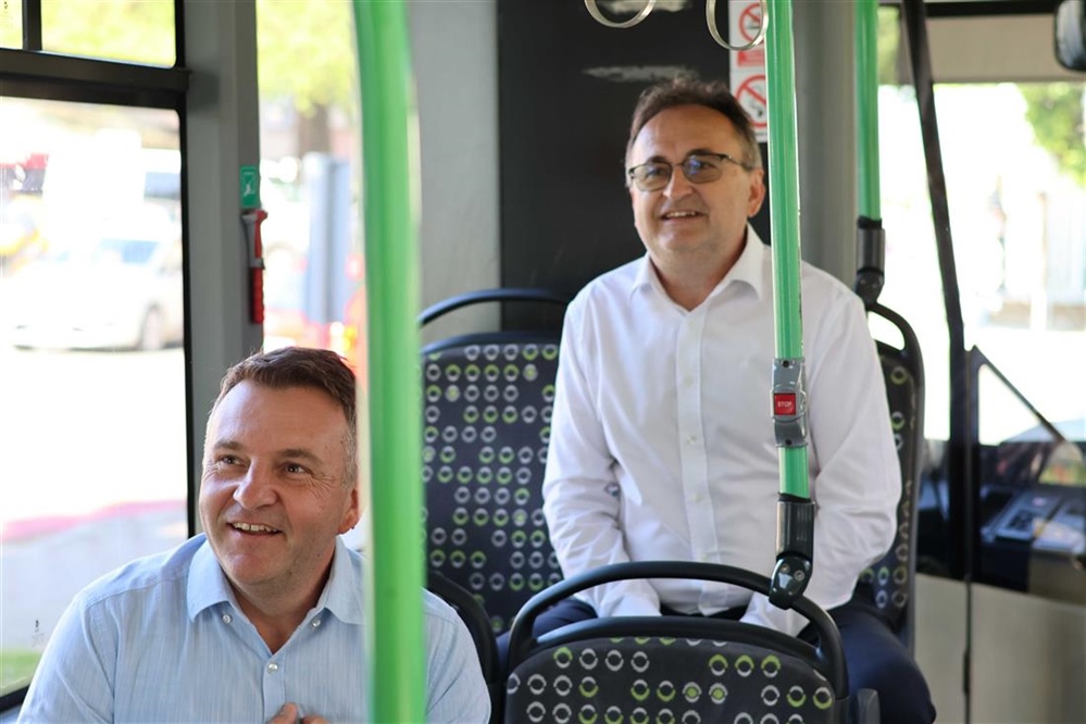 U Ludbreg stigao prvi probni autobus za javni linijski prijevoz. Bilić: Dugoročno rješenje za bolje povezivanje svih dijelova grada