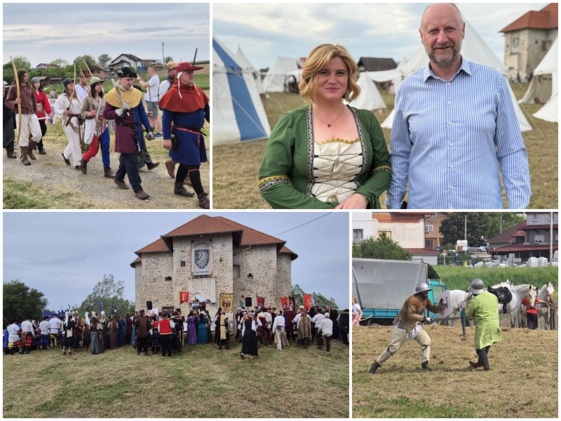 Povijest i tradicija oživljeni uz Stari grad u Konjščini; zajedno ga obišli načelnica Curiš Krok i župan Kolar