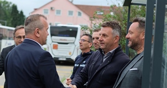 Ludbreški autobus krenuo s prometovanjem, prvi putnici bili su gradonačelnik Bilić i župan Stričak