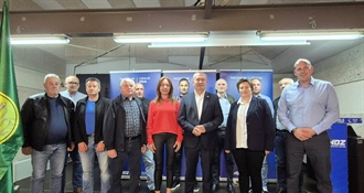 U Lepoglavi održan predizborni skup HDZ-a: "Stričak će i dalje biti župan, a Horvat nova gradonačelnica Lepoglave"