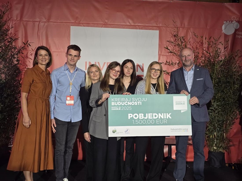 INVEST IN ZAGORJE: Tim JUVENTA pobjednik programa "Kreiraj svoju budućnost"!