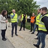 Župan Kolar obišao radove u Završju Loborskom vrijedne 187 tisuća eura: Nova cesta i nogostup u završnoj fazi
