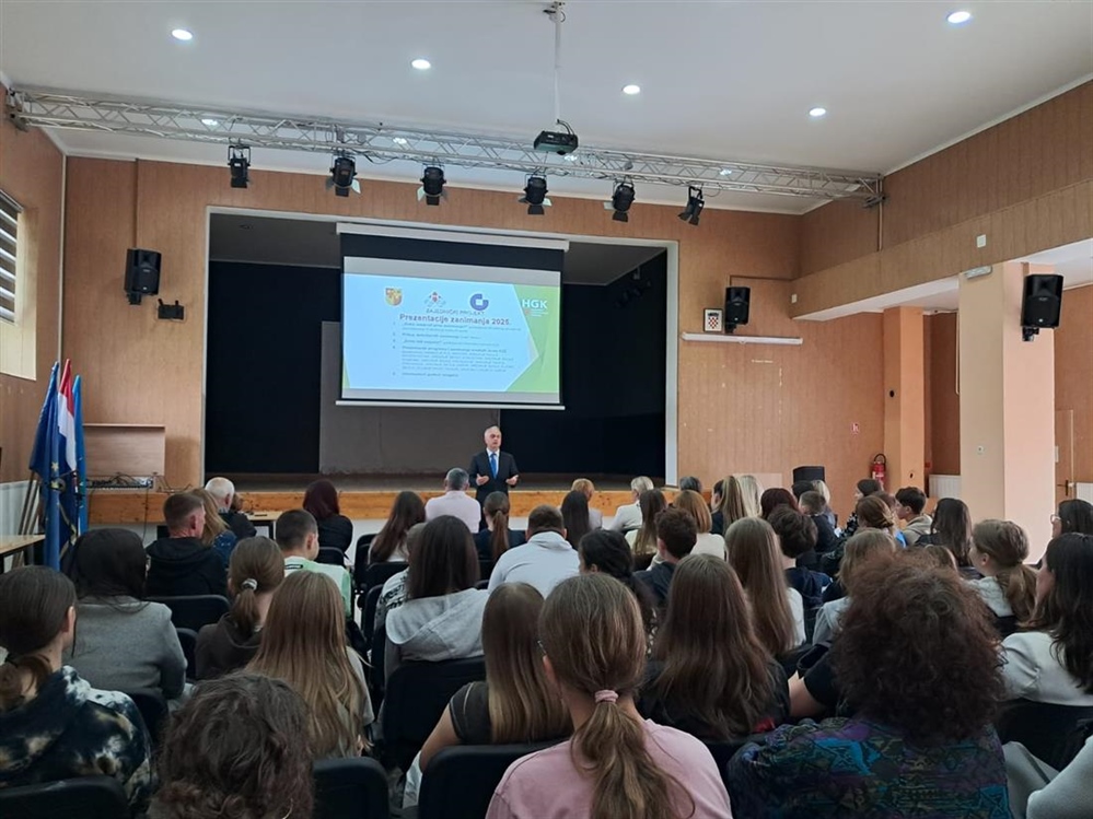 Započeo novi ciklus predstavljanja srednjoškolskih zanimanja i obrazovnih programa za učenike završnih razreda osnovnih škola