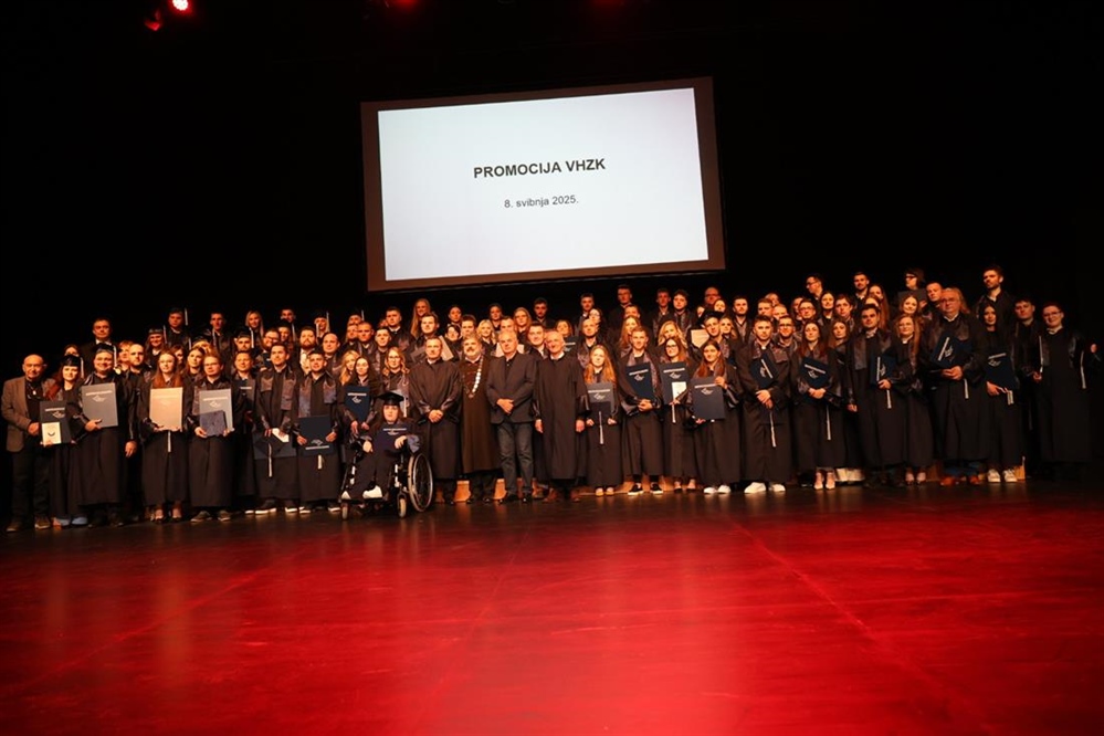 Svečana promocija u Krapini - stotinjak studenata primilo diplome Veleučilišta Hrvatsko zagorje Krapina
