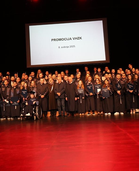 Svečana promocija u Krapini - stotinjak studenata primilo diplome Veleučilišta Hrvatsko zagorje Krapina
