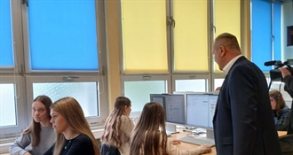 Učeničke zadruge i vježbeničke tvrtke na Sajmu u Gospodarskoj školi u Varaždinu, Stričak otvorio informatičku radionicu