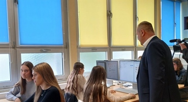 Učeničke zadruge i vježbeničke tvrtke na Sajmu u Gospodarskoj školi u Varaždinu, Stričak otvorio informatičku radionicu