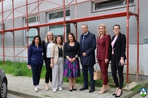 Ministrica Hrstić sa županom Koren obišla radove dogradnje Doma zdravlja u Križevcima, vrijedne 8,5 milijuna eura