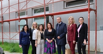 Ministrica Hrstić sa županom Korenom obišla radove dogradnje Doma zdravlja u Križevcima, vrijedne 8,5 milijuna eura