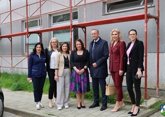 Ministrica Hrstić sa županom Korenom obišla radove dogradnje Doma zdravlja u Križevcima, vrijedne 8,5 milijuna eura