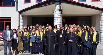 Zamjenica župana Jasna Petek na svečanoj promociji novih prvostupnika sestrinstva u Pregradi