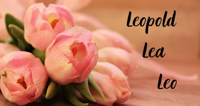Leopold, Leo, Lea.... sretan vam imendan!