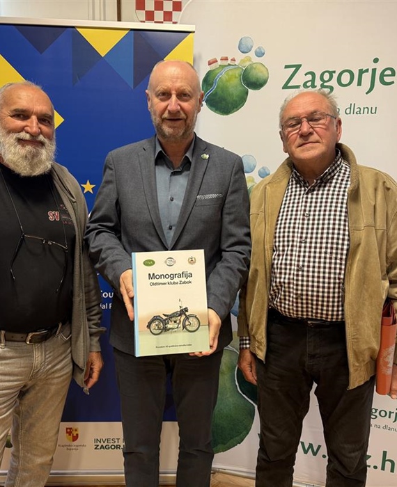 Župan Kolar primio predstavnike Oldtimer kluba Zabok povodom 30. obljetnice